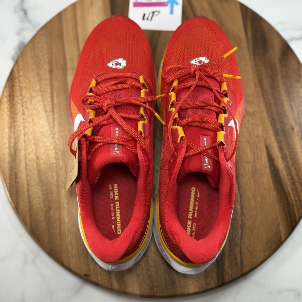 Mens 11-Nike Zoom Pegasus 41 Kansas City Chiefs Athletic Shoes FZ5079-600 nby - Picture 7 of 9